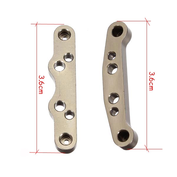 ZD Racing 6263 Aluminium Alloy Front Suspension Arm Mount Block 2Pcs