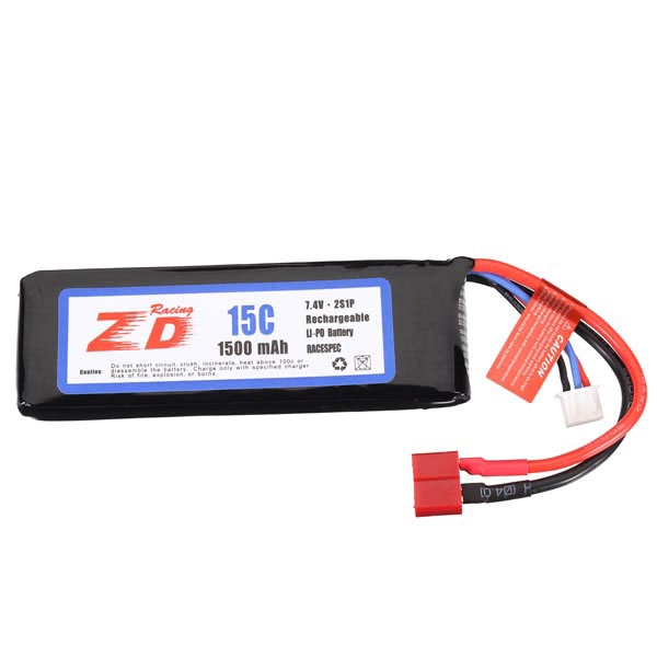 ZD Racing Parts-6090 7.4V 1500mAh 15C Li-ion Battery
