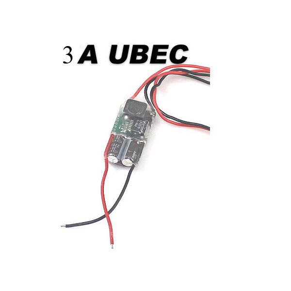 5.5-33V/3A UBEC Power Supply As Airplane Accessory