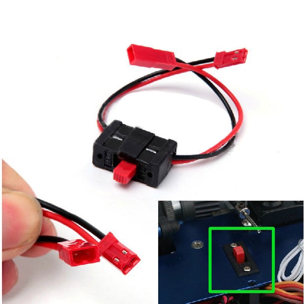 On/off Switch With JST Plug For RC Car Model DIY Parts