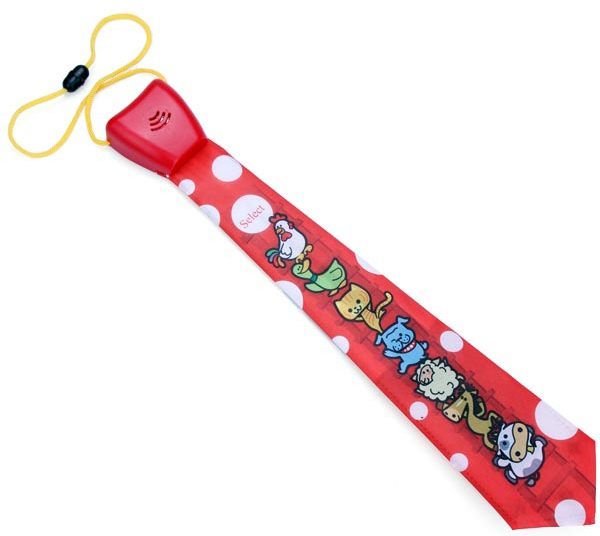 Zippymat Animal Music Tie Toy Birthday Gift