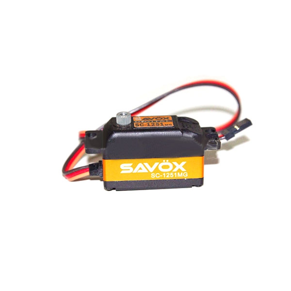SAVOX SC-1251 MG 9KG Short Pattern Digital Steering Servo