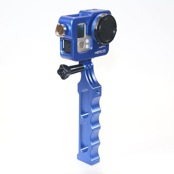 CNC Aluminum Alloy Extension Tactical Grip For Gopro Hero 3+
