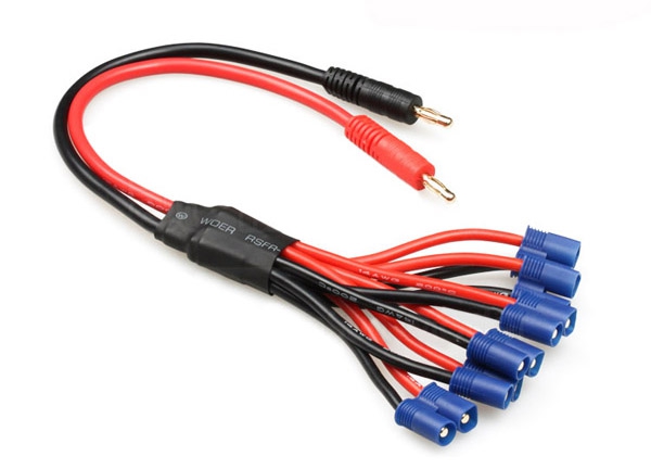 EC3 6X Parallel Charge Cable Silicone Wire
