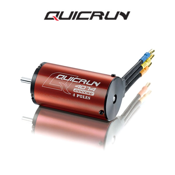 Hobbywing Quicrun 1/8 4074 4 Poles 2000KV Brushless Motor