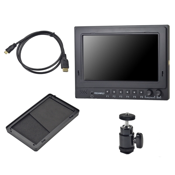 Feelworld FW-768/O/P 7 Inch HD Field Monitor with HDMI Input&Output