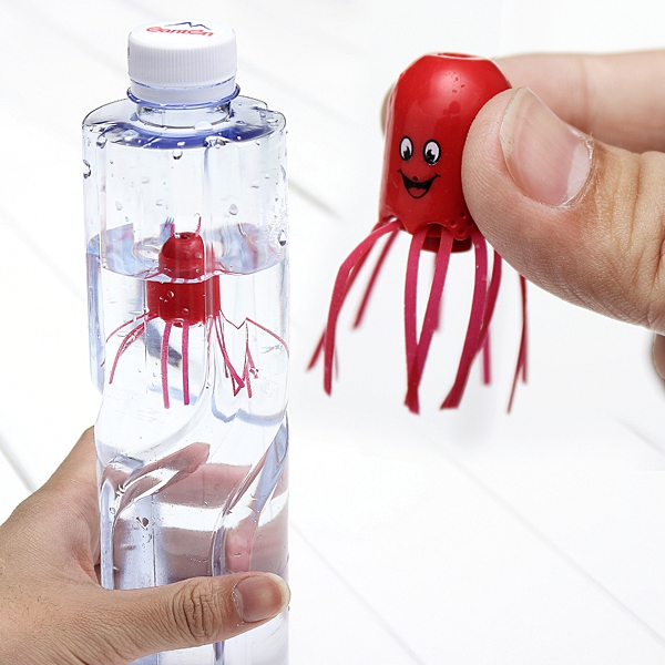 Novelty Magic Jellyfish Elf Diving Octopus Toy For Children