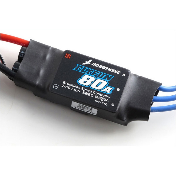 HOBBYWING FlyFun-80A Brushless Speed Controller ESC With SBEC 80020640