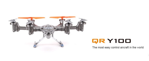 Walkera QR Y100 2.4Ghz 6 Axis FPV Hexacopter Wifi Version