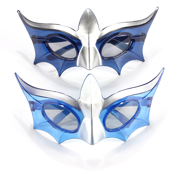 Blinkende LED Light Up Flashing Glasses Mask for Party Club Masquerade