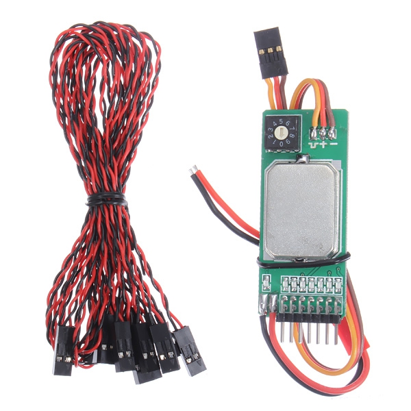 Multifunctional Remote Switch RCD3003 7 Channel 1 Servo Signal Input