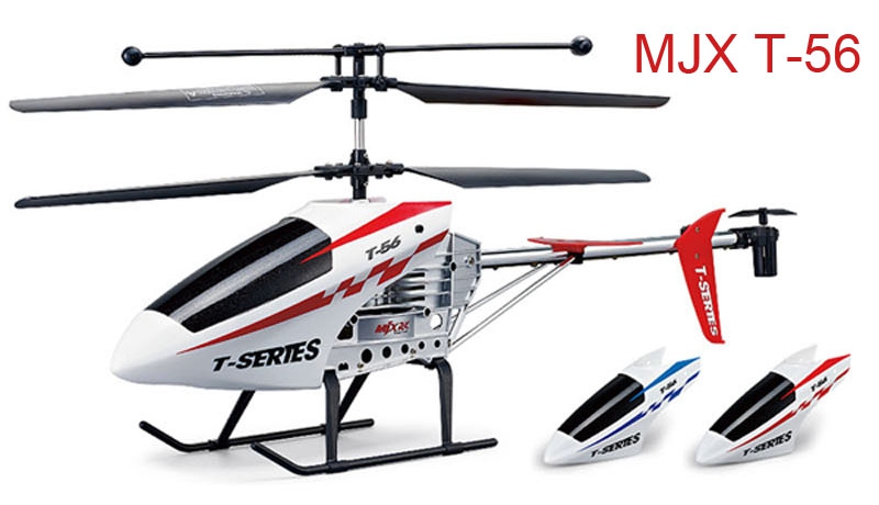 MJX T56 3CH RC Helicopter with Gyro and Navigation Light RTF
