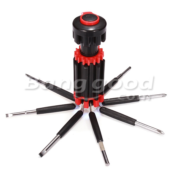 8 In 1 Multifunction Screwdriver with Light Function