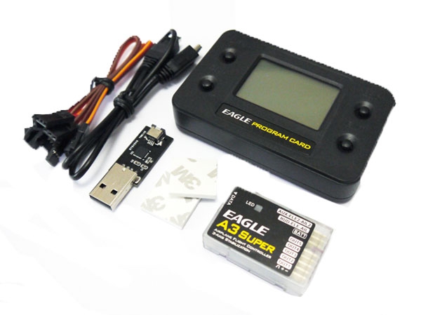 EAGLE A3 Super 6 Axis RC Flight Control System With Program Card