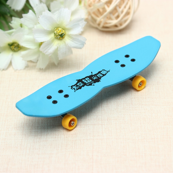 Professional Mini Space Aluminum Finger Skate Board Educational Toys