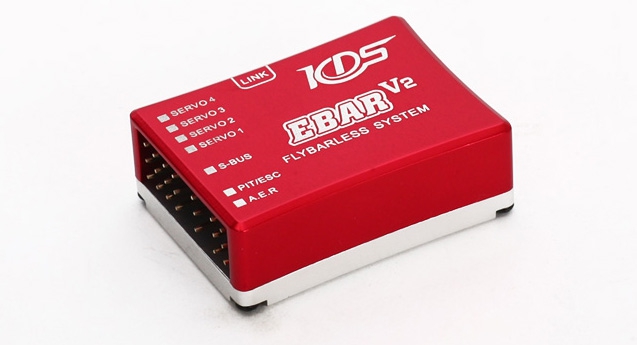 KDS EBAR V2 Upgraded 3-Axis Flybarless System Sensor PPC Gyro