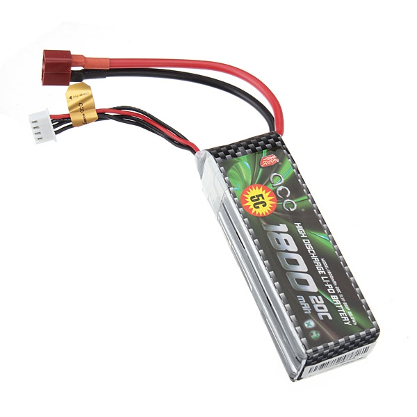 ACE 11.1V 1800mAh 20C LiPo Battery Pack