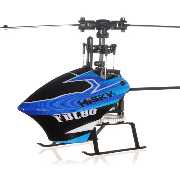 Hisky FBL80 HCP80 6CH 3D 3 Axis Gyro RC Helicopter BNF