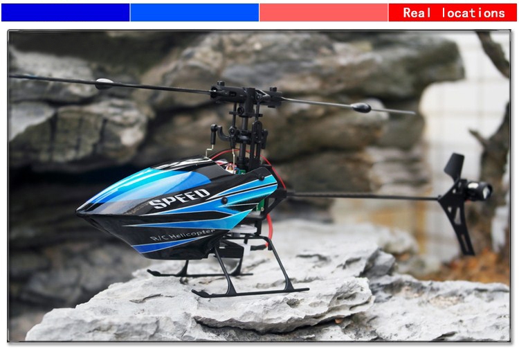 WLtoys V922 2.4G Flybarless 3D 6CH Helicopter With Gyro RTF