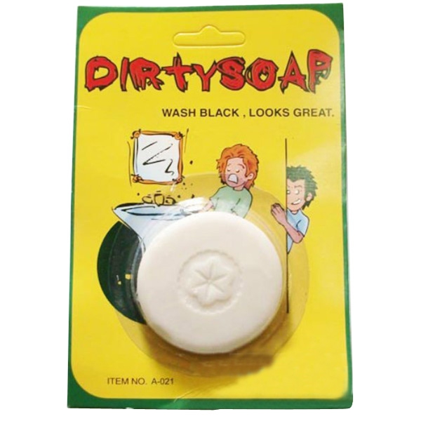 Big Size Round Face Hand Dirty Soap Trick Toy