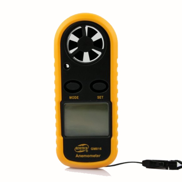 Electronic Mini Smart Sensor Wind Speed Gauge Anemometer Meter GM816