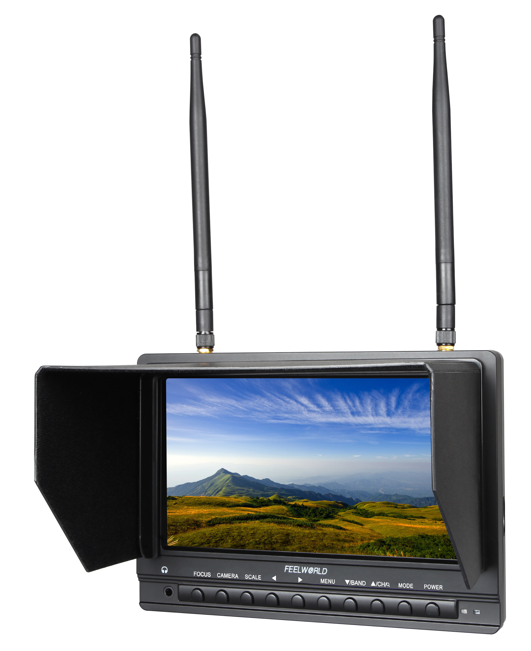 FeelWorld FPV733 HDMI DVR 5.8G 32CH Wireless 7 Inch FPV HD Monitor 