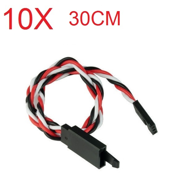 Amass 60 Core 30cm Anti-off Servo Extension Wire Cable For Futaba