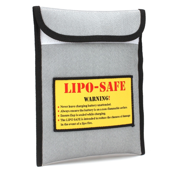 Glass Fiber Explosion-Proof Fire-Proof Bag For Li-Po Battery PL-N02 180*230MM