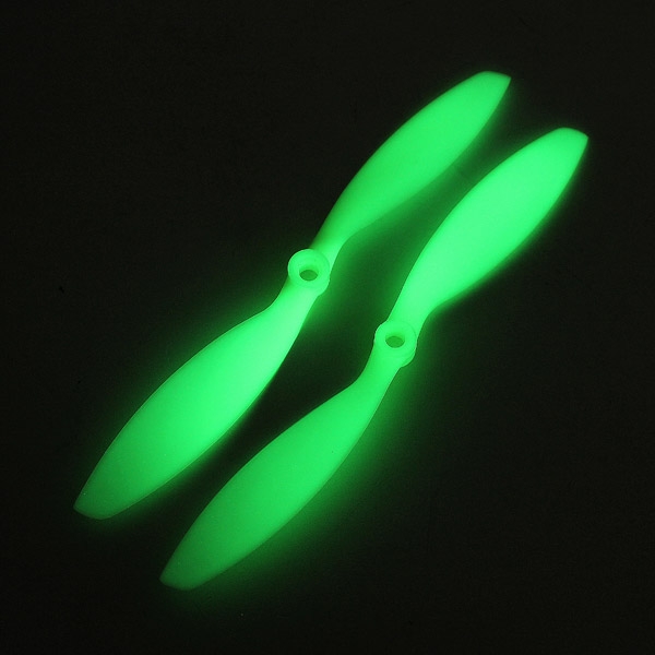 Gemfan Glow In The Dark 8038 Propeller set CW/CCW For RC Quadcopter Multirotor 8x3.8