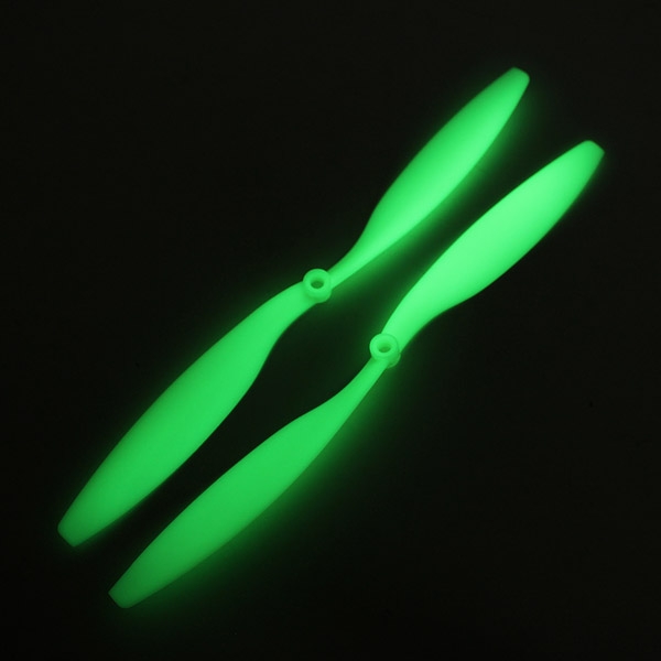 Gemfan Glow In The Dark 1245 Propeller Set CW/CCW For RC Quadcopter Multirotor