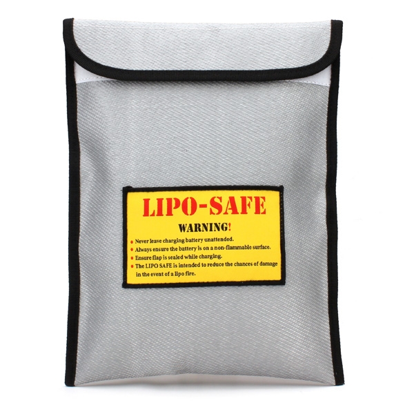 Glass Fiber Explosion-Proof Fire-Proof Bag For Li-Po Battery PL-N01 230*300MM