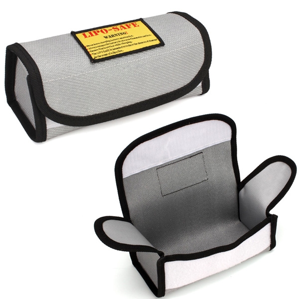 Glass Fiber Explosion-Proof Fire-Proof Bag For Li-Po Battery PL-N04 185*75*60MM