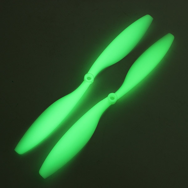 Gemfan Glow In The Dark 1045 Propeller Set CW/CCW For RC Quadcopter Multirotor