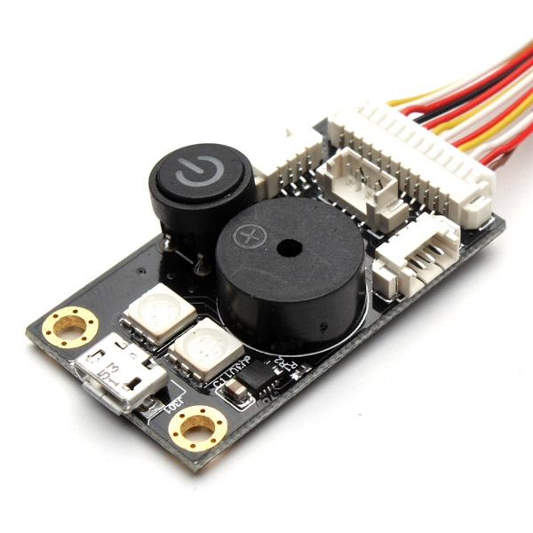 Pixhawk Integrated Plate LED Buzzer With USB I2c and Safety Switch