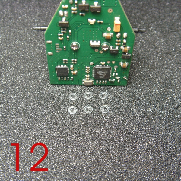 MCPX FBL100 H377 V922 Receiver Board Screw Insulation Pieces