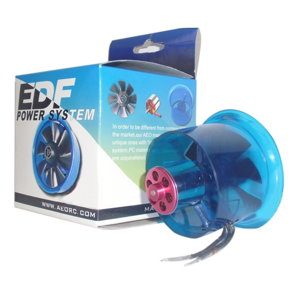 AEO 50mm 8-Blade Ducted Fan EDF Combo w/5800KV Brushless Motor
