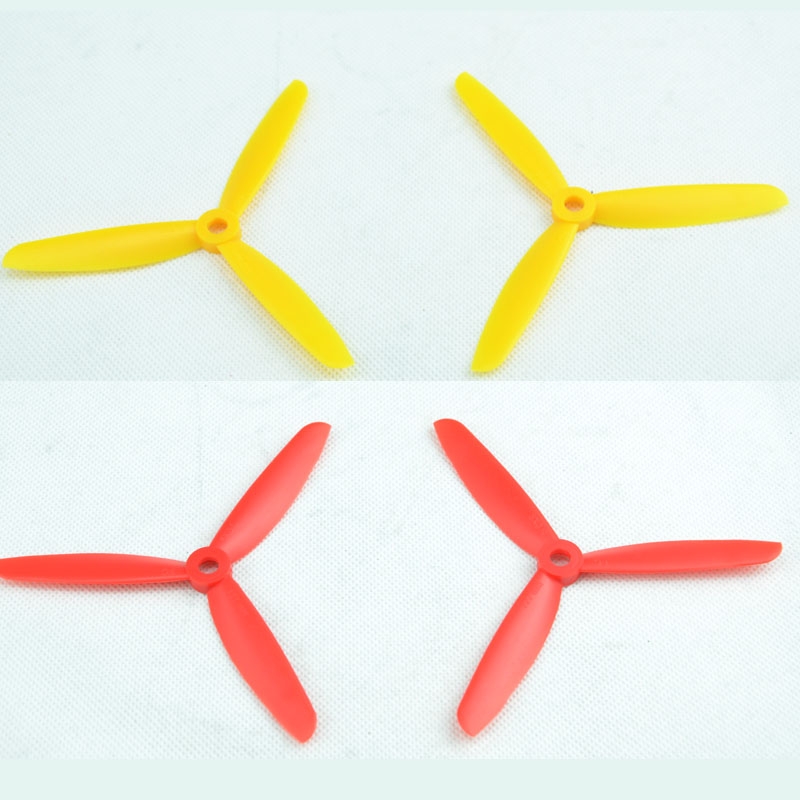 FCMODEL 6045 6X4.5 3-Blade Electric Propellers CW/CCW For QAV250 ZMR250 Frame kits