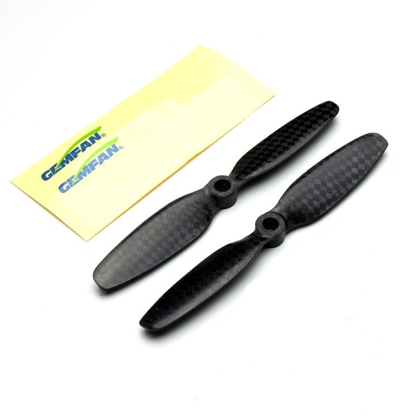 2 Pairs Gemfan 4x2.8 4028 Carbon Fiber Propeller 250mm Multirotor CW/CCW