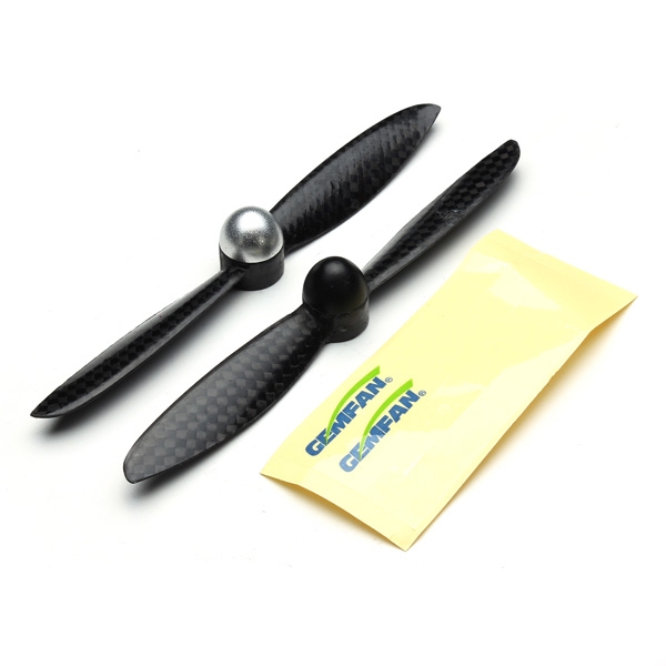 2 Pairs Gemfan 5x4.5 5045 Carbon Fiber Multirotor Self-Lock Propellers CW/CCW