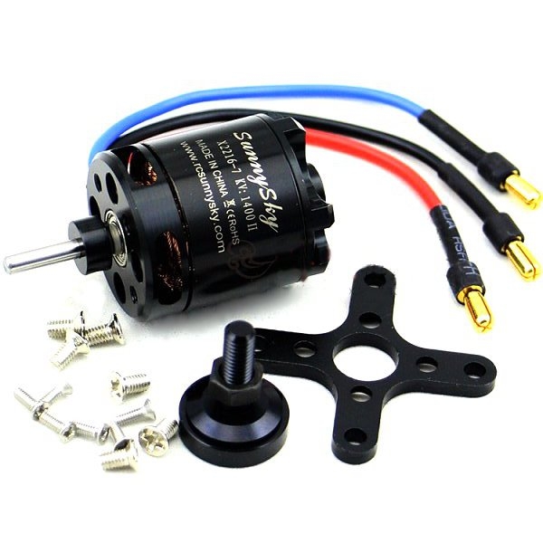 Sunnysky X2216-7 1400KV Brushless Motor For RC Model