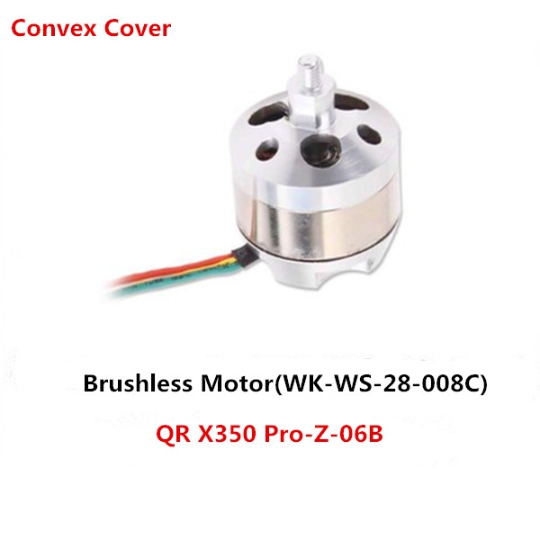 Walkra QR X350 Pro Brushless Motor PRO-Z-06B Convex Cover WK-WS-28-008C 
