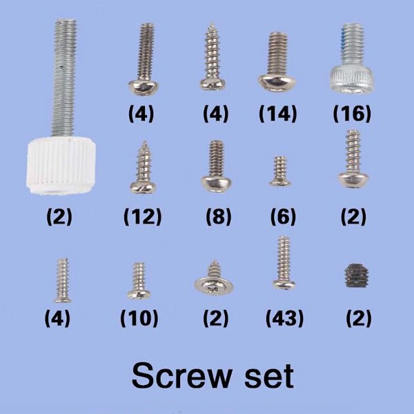 Walkera QR X350 Premium RC Quadcopter Spare Part Screw Set