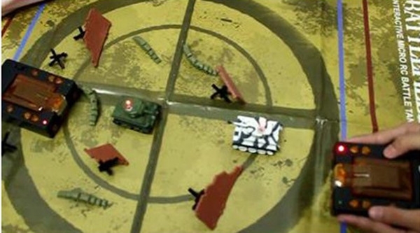 Airsoft Infra-Red Control Interactive Micro Battle Tank Game 1/48 Tank