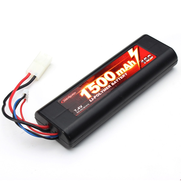 HG P401/P402/P601 7.4V 1500mAh 15C Battery HG-B7415