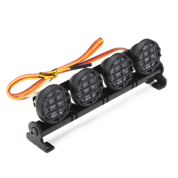 AUSTAR LED Light Aluminum Alloy Frame For CC01/D90/SCX10/4WD RC Car