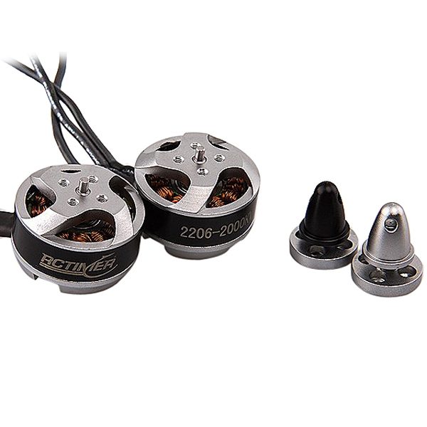 Rctimer 2206-2000KV Mini Brushless Motor CW/CCW for Multicopters