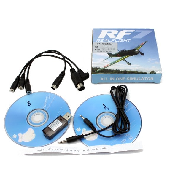 22 in 1 RF7 Realflight Simulator For G7.5 Phoenix 5.0 XTR FMS Aerofly
