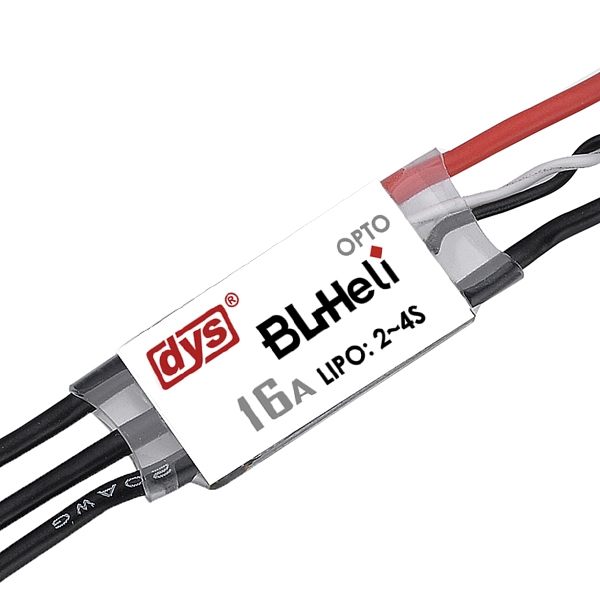 DYS BL16A Mini 16A BLHeli ESC OPTO 2-4s for QAV160 180 250 300 330