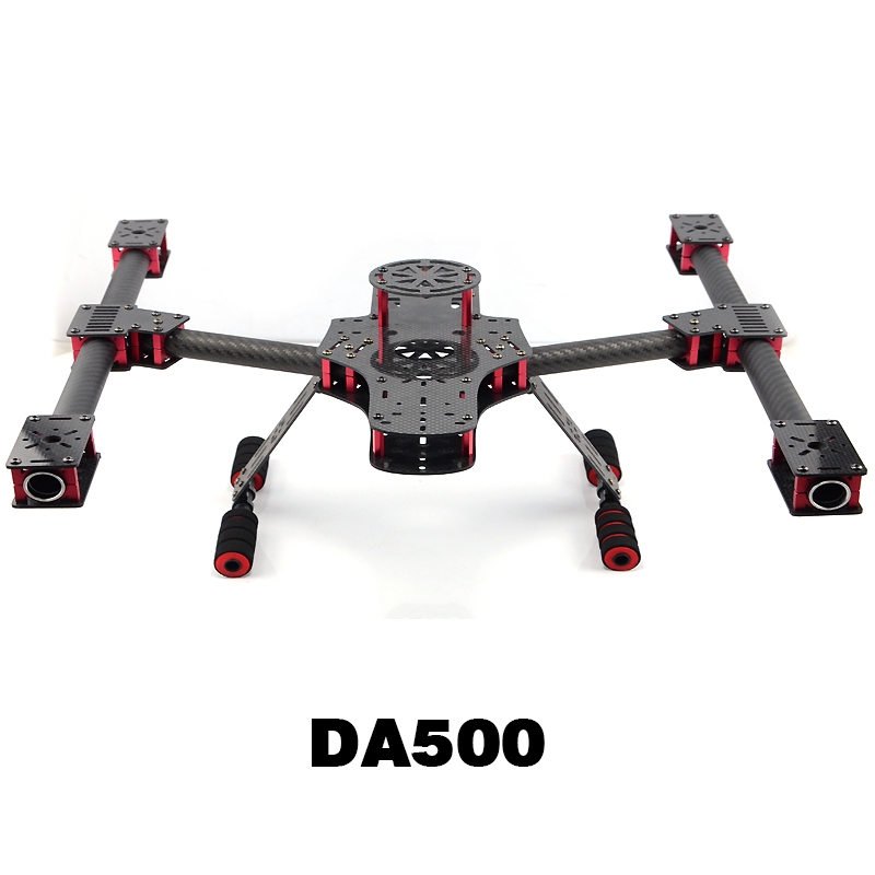 DA500 Little Inspire Carbon Fiber Alien Multirotor 500mm FPV Frame Kit