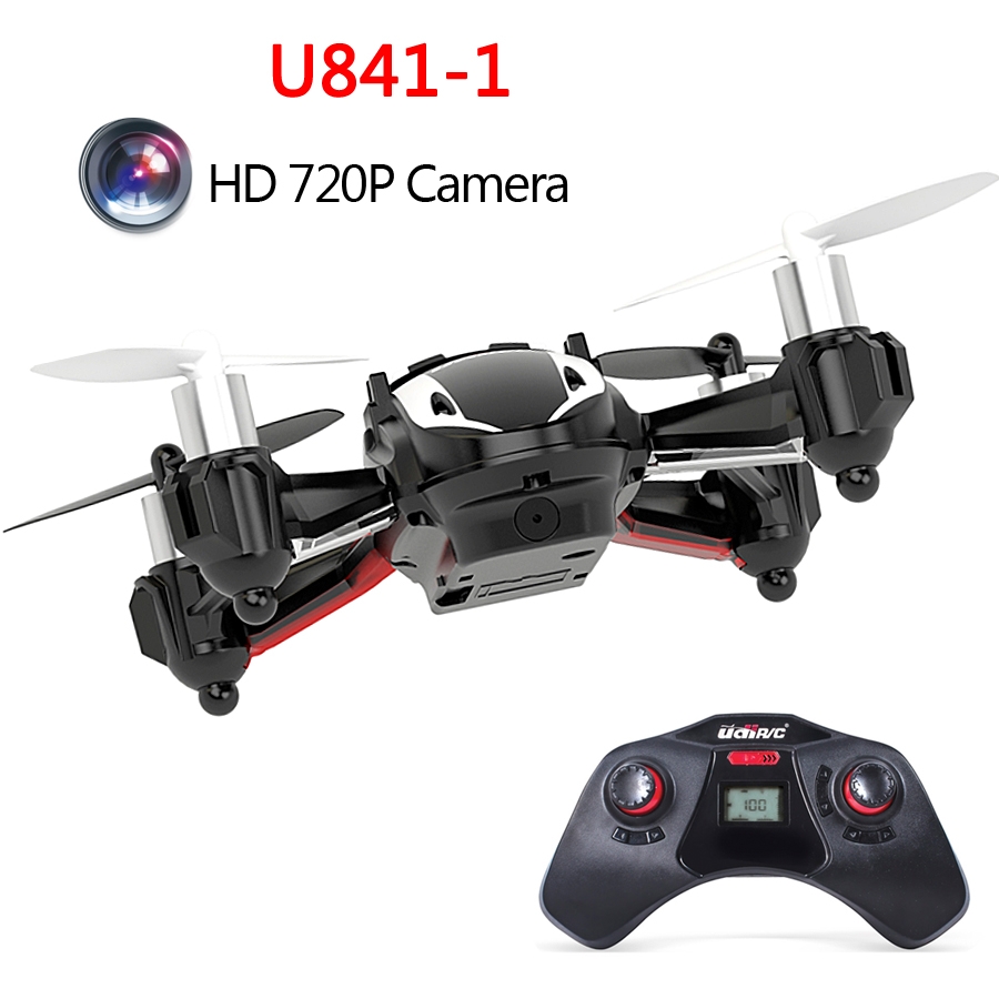 Upgrade UDI U841-1 HD 720P 2MP Camera 2.4G 4CH 6 Axis RC Quadcopter UFO 